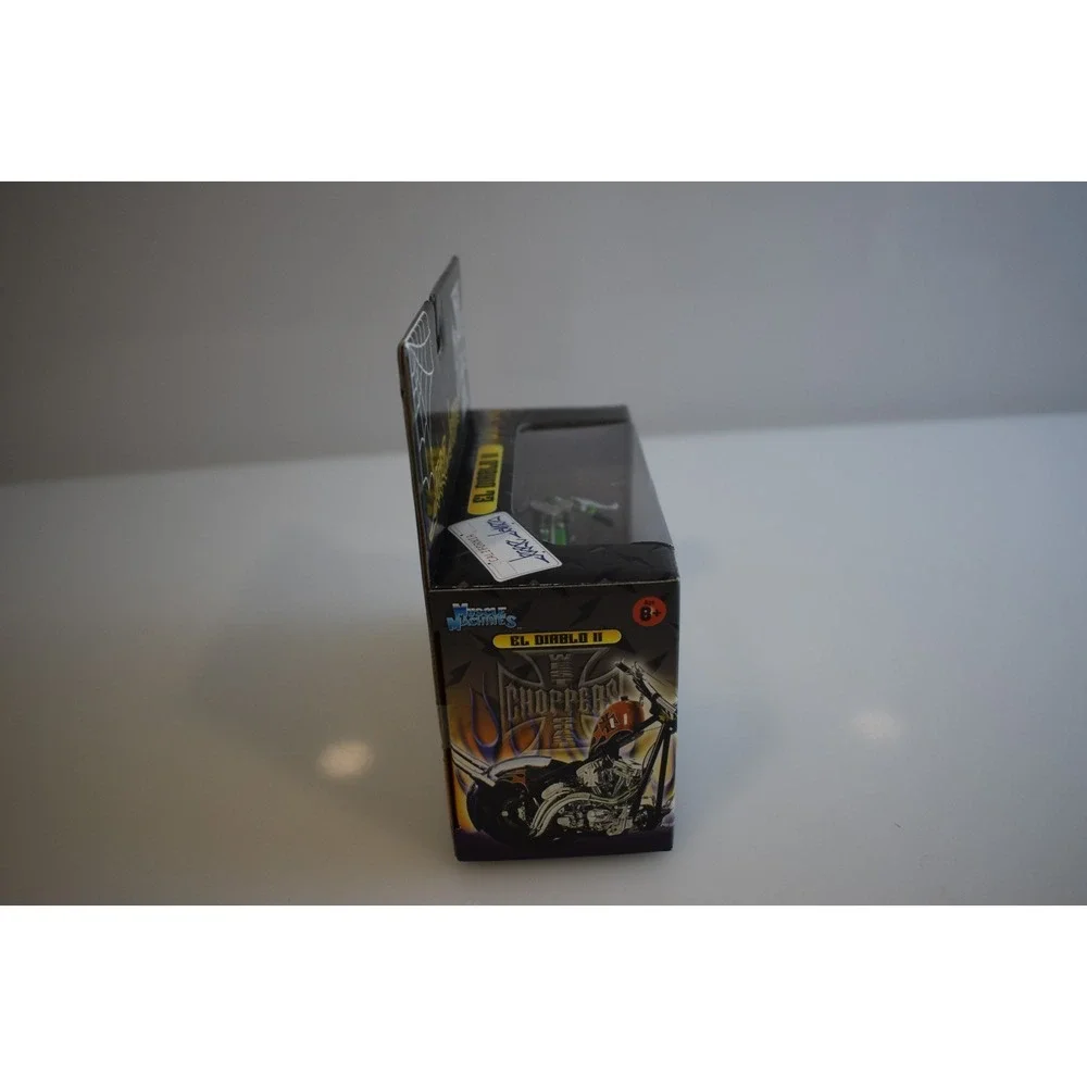 Jesse James West Coast Choppers El Diablo 2 1:18 Scale Diecast Green/ Orange